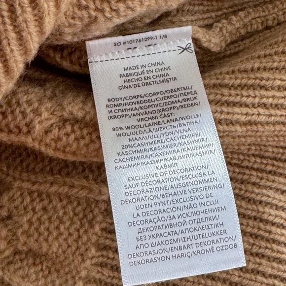 Polo Ralph Lauren Cable Knit Wool Cashmere Cardigan - Picture 6 of 9